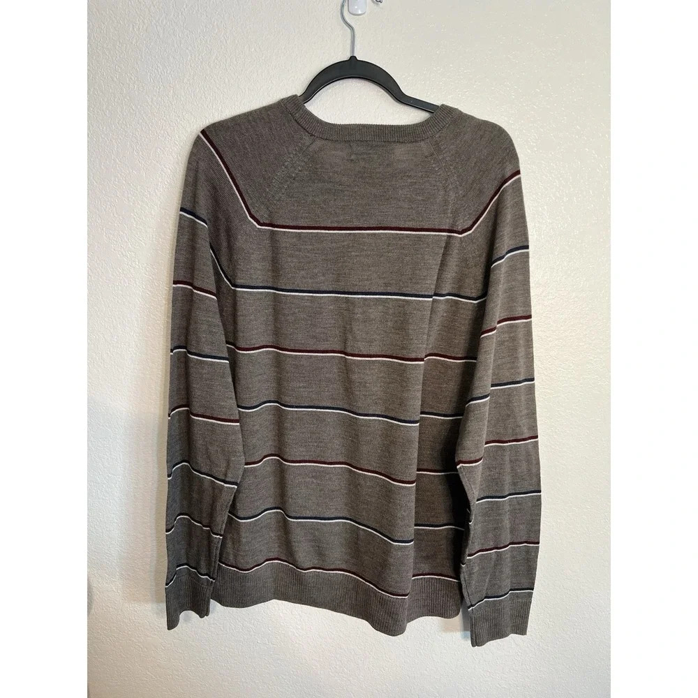 Banana Republic‎ Tan Mens Sweater Size Extra Large NWT Merino Wool